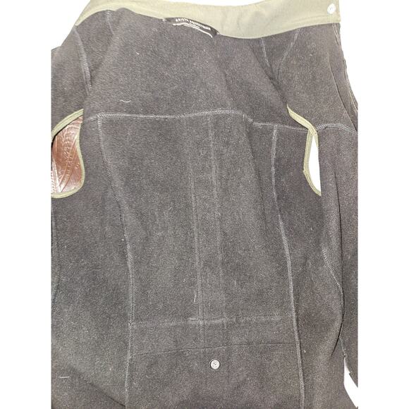 Arista Equestrian Soft Shell Vest Olive Green Full Zip Embroidered riding Sz Med - Picture 7 of 12